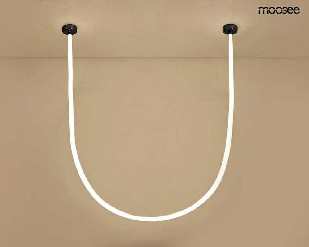 70W LED pakabinamas šviestuvas LASSO 800 SMART, juodas, 3000/4000K