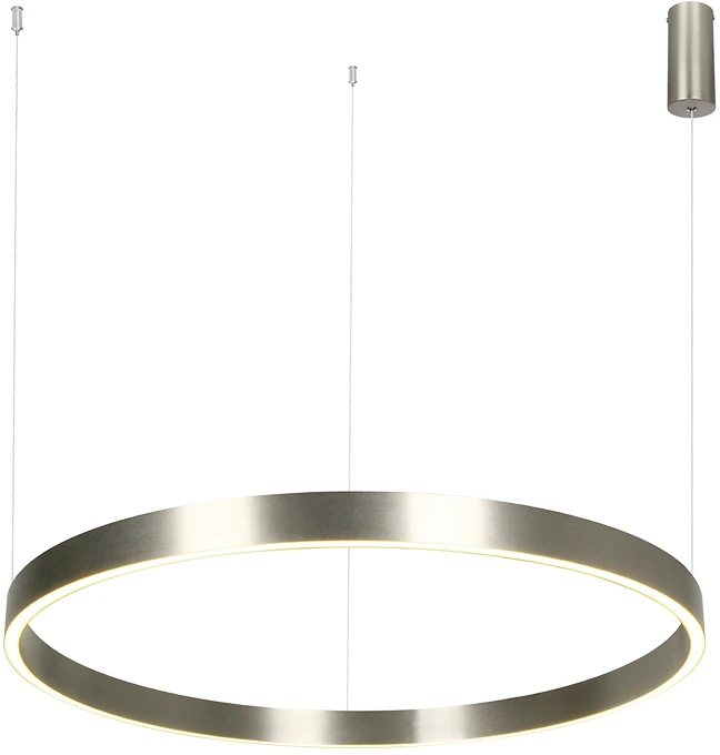 70W LED pakabinamas šviestuvas, nikelio sp., 3000K, dimeriuojamas, šviečia į viršų ir į apačią, 25369