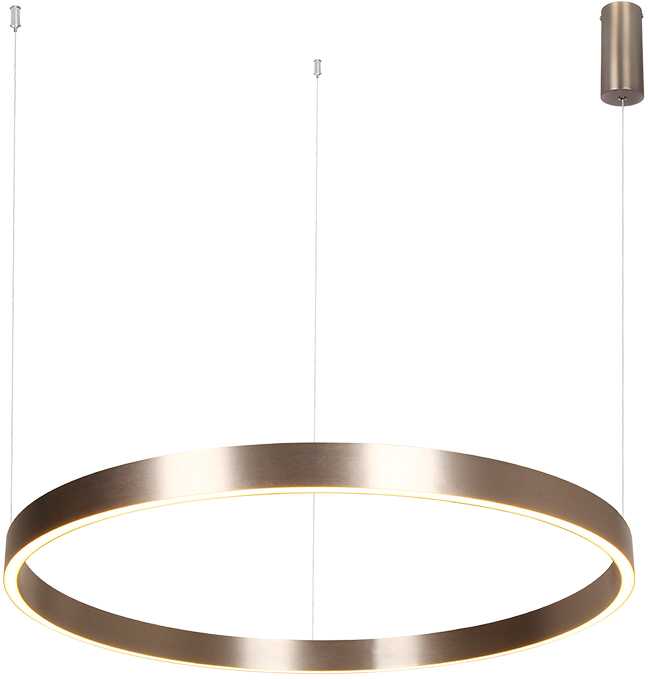 70W LED pakabinamas šviestuvas, rudas, 3000K, dimeriuojamas, šviečia į viršų ir į apačią, 25370
