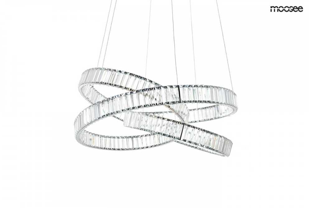 70W LED pakabinamas šviestuvas WAVE, chromo sp., 3000K, 75cm