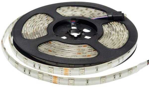 7.2W/m LED RGB juosta OPTONICA, 12V, 30 LED/m, IP54, 5m ritė