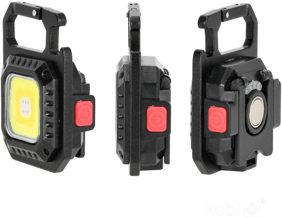 7,4W LED įkraunamas žibintuvėlis X-MPR, juodas, 3000/6000K