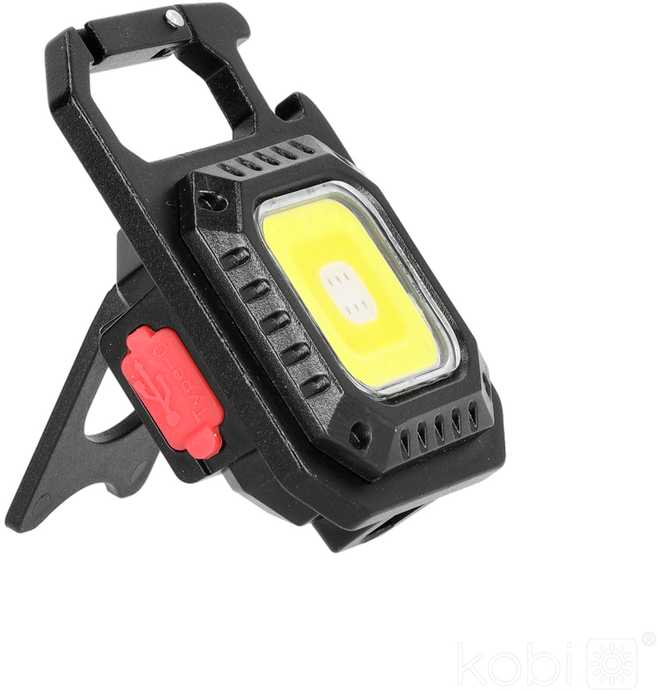 7,4W LED įkraunamas žibintuvėlis X-MPR, juodas, 3000/6000K