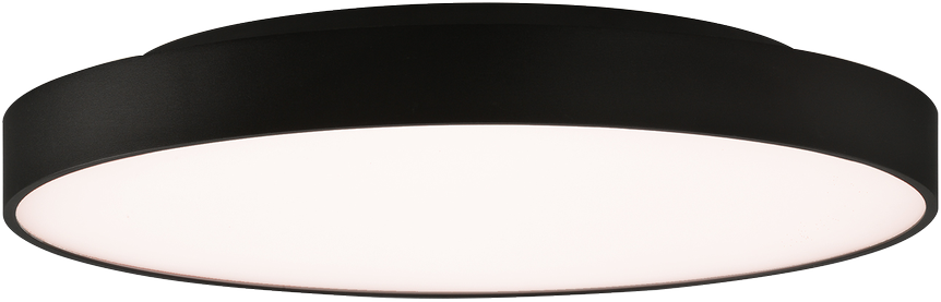 74W LED lubinis šviestuvas ROMA, juodas, 2700/3000K, dimeriuojamas, P3974170NDP