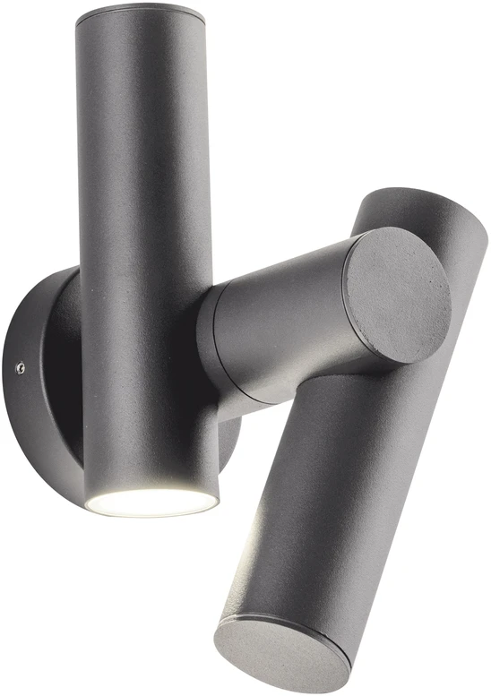 7,5W LED lauko sieninis šviestuvas REVERSE, antracito sp., 4000K, IP44
