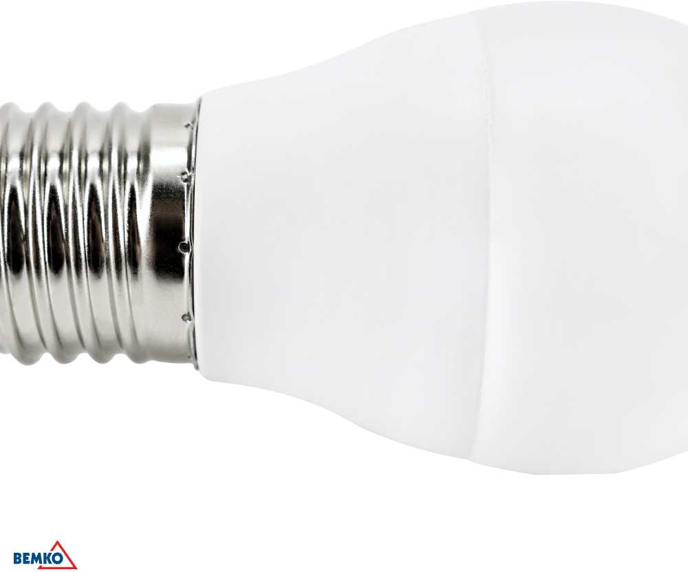Bemko 7,5W LED lemputė, E27, 6500K, 200°