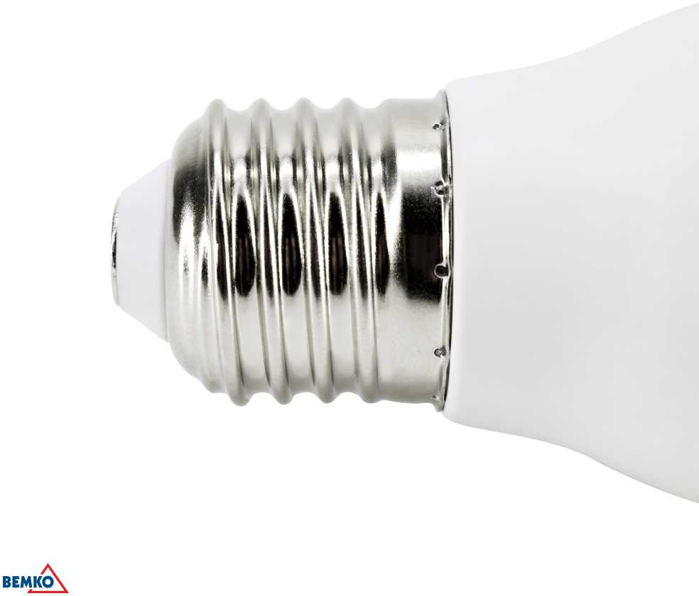 Bemko 7,5W LED lemputė, E27, 6500K, 200°