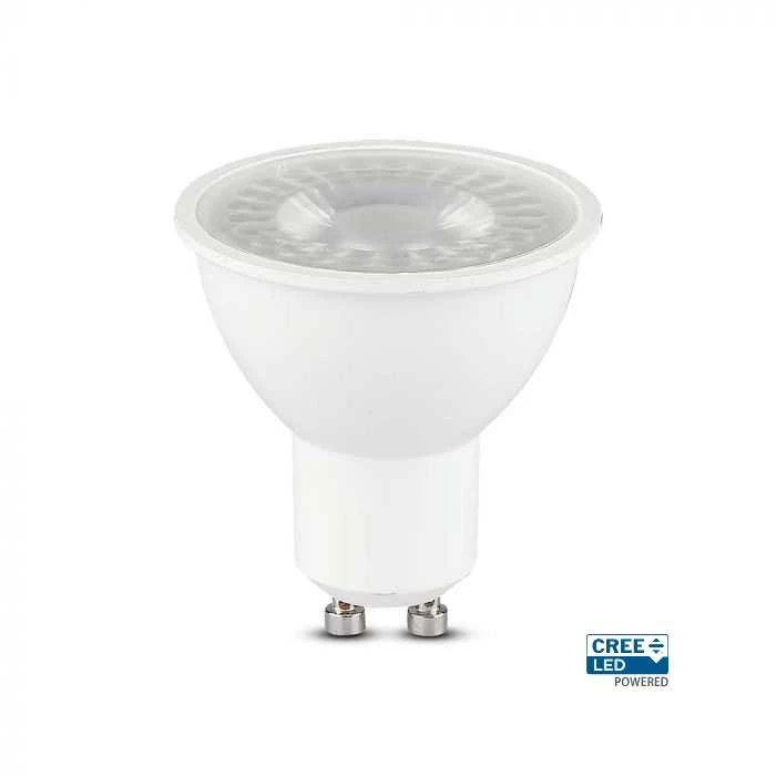 V-tac 7,5W LED lemputė, GU10, 110°, 4000K, CREE LED chip