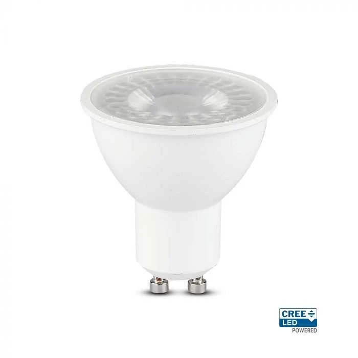 V-tac 7,5W LED lemputė, GU10, 3000K, 38°, CREE LED chip