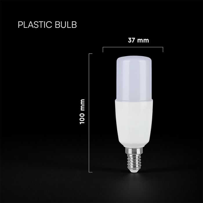 7,5W LED lemputė, T37, E14, 6500K, 230°, CREE LED Chip