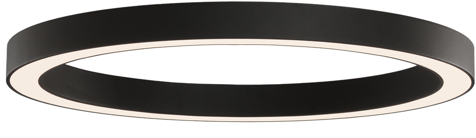 75W LED lubinis šviestuvas ALISO, juodas, 2700/3000/4000K, P3742274N
