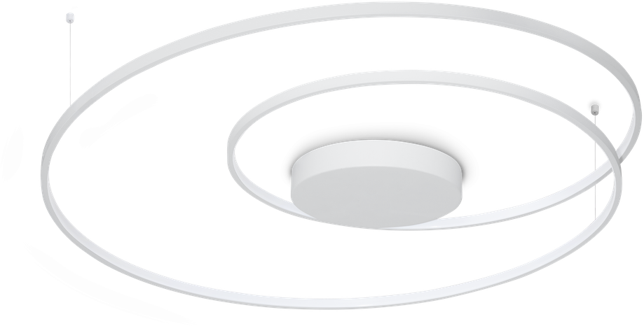 75W LED lubinis šviestuvas OZ, baltas, 3000K, 352428