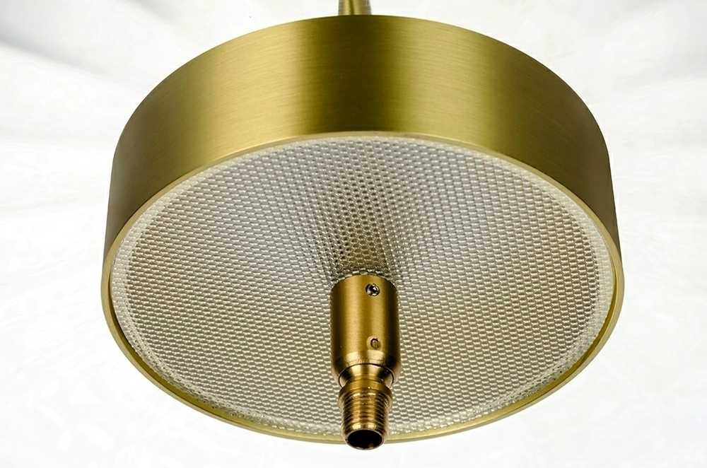 7,5W LED pakabinamas šviestuvas CHAPLIN 360, žalvario sp., 3000K