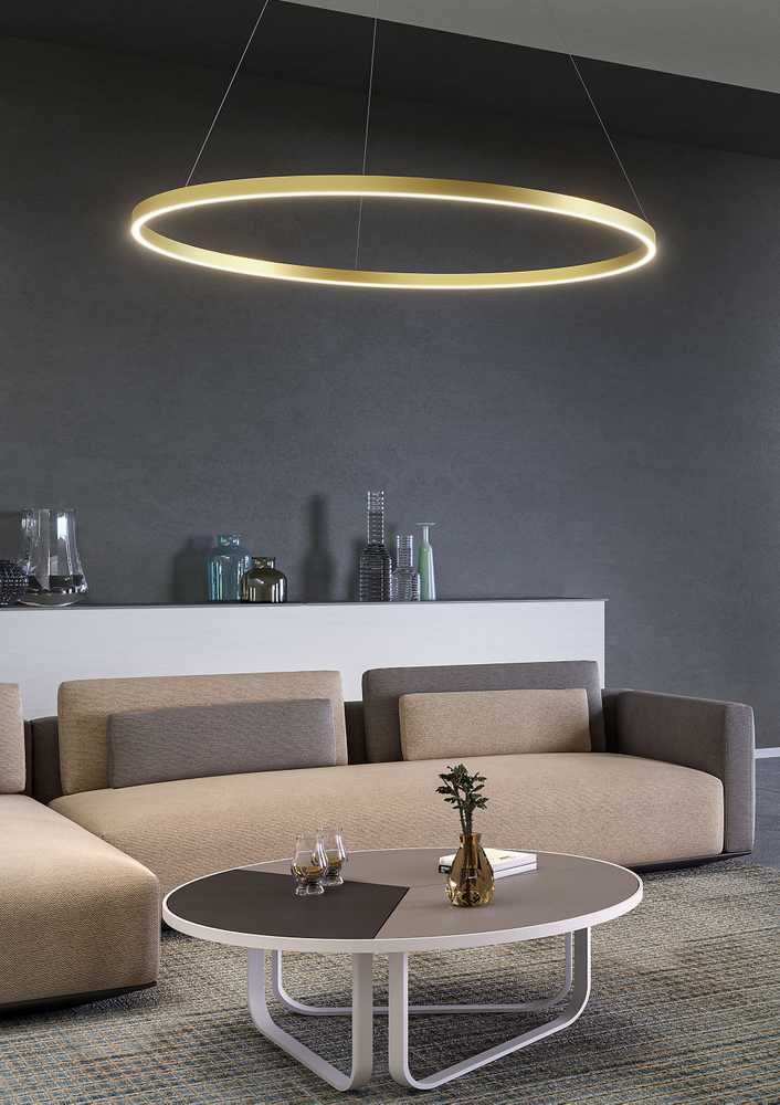 75W LED pakabinamas šviestuvas FEBE, baltas, 4000K, dimeriuojamas, 01-2882