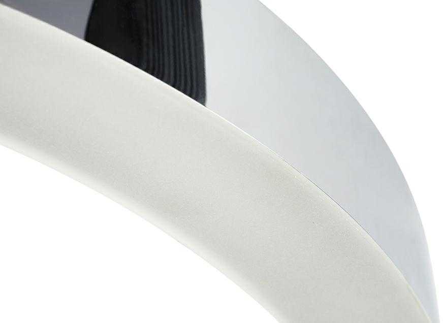75W LED pakabinamas šviestuvas RING 100, sidabro sp., 3000K