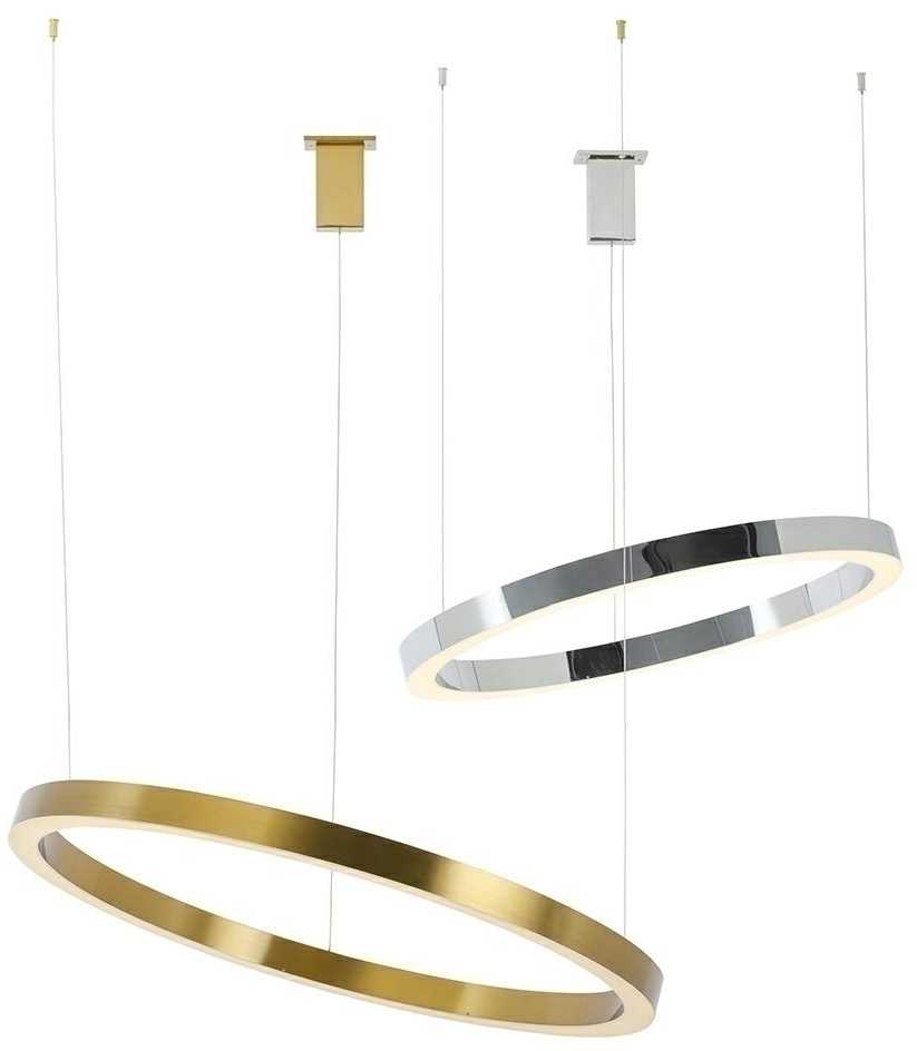 75W LED pakabinamas šviestuvas RING 100, aukso sp., 3000K
