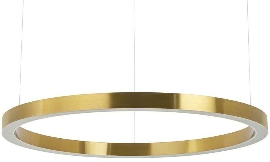 75W LED pakabinamas šviestuvas RING 100, aukso sp., 3000K