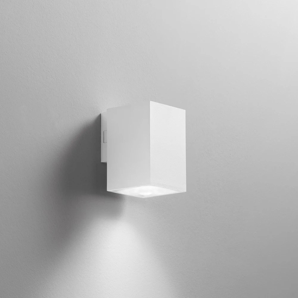 Sieninis šviestuvas 7,5W LED sieninis fasado šviestuvas POLO, baltas, CCT, IP65