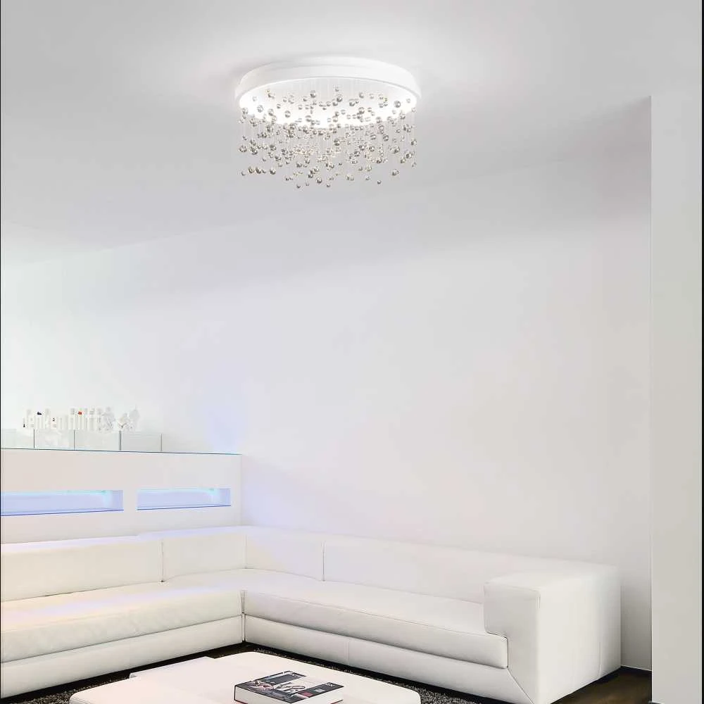 Ideal Lux 70W LED pakabinamas šviestuvas ARMONY, baltas, 3000K, dimeriuojamas, 315812