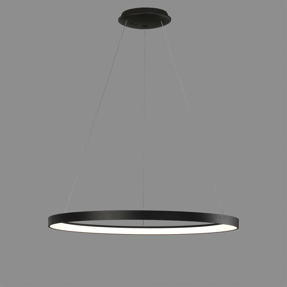 77W LED pakabinamas šviestuvas GRACE, juodas, 2700/3000/4000K, dimeriuojamas, C3848372NDT