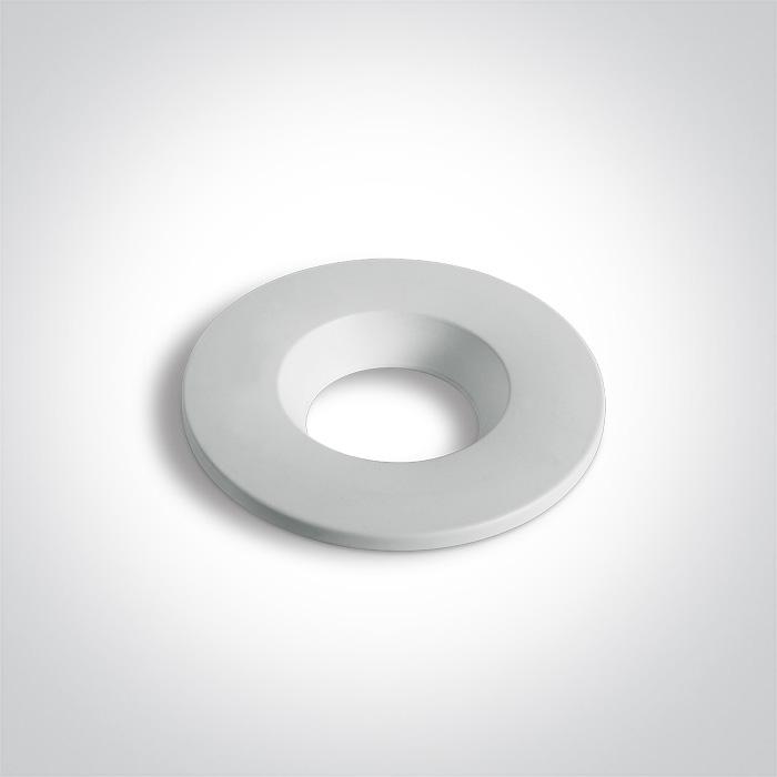 7W LED įleidžiamas šviestuvas, baltas, 3000K, dimeriuojamas, 10107DF/W