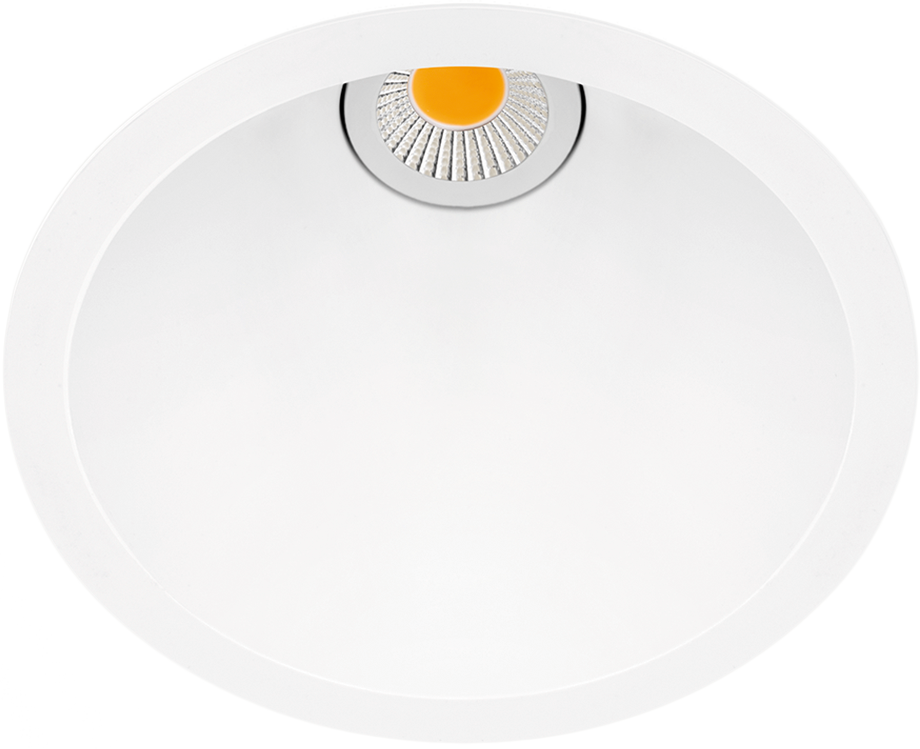 7W įleidžiamas šviestuvas SWAP, matinės baltos sp., 3000K, 46°, IP65, CRI97, su maitinimo šaltiniu