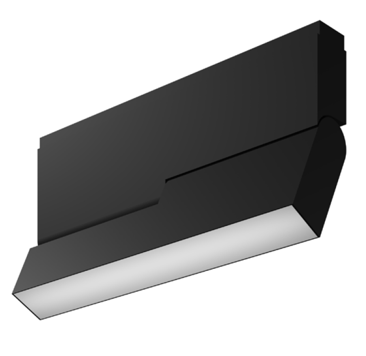 7W INSIGHT PLX FLEXX šviestuvas į magnetines sistemas, 680lm, juodas, DALI