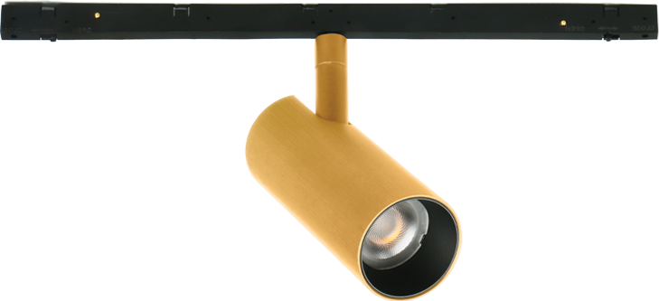 7W LED akcentinis šviestuvas į magnetinę sistemą ZAMBELIS MAGNETIC 6MM, žalvario sp., 3000K, DALI, 25254