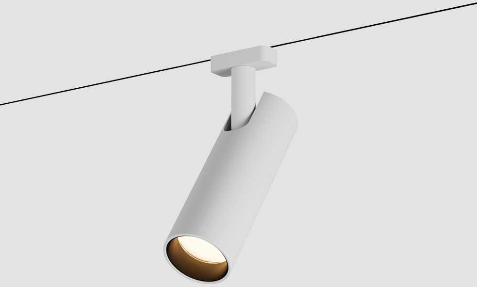 7W LED akcentinis šviestuvas į magnetinę sistemą ZAMBELIS MAGNETIC 3MM, baltas, 3000K, dimeriuojamas, 25116