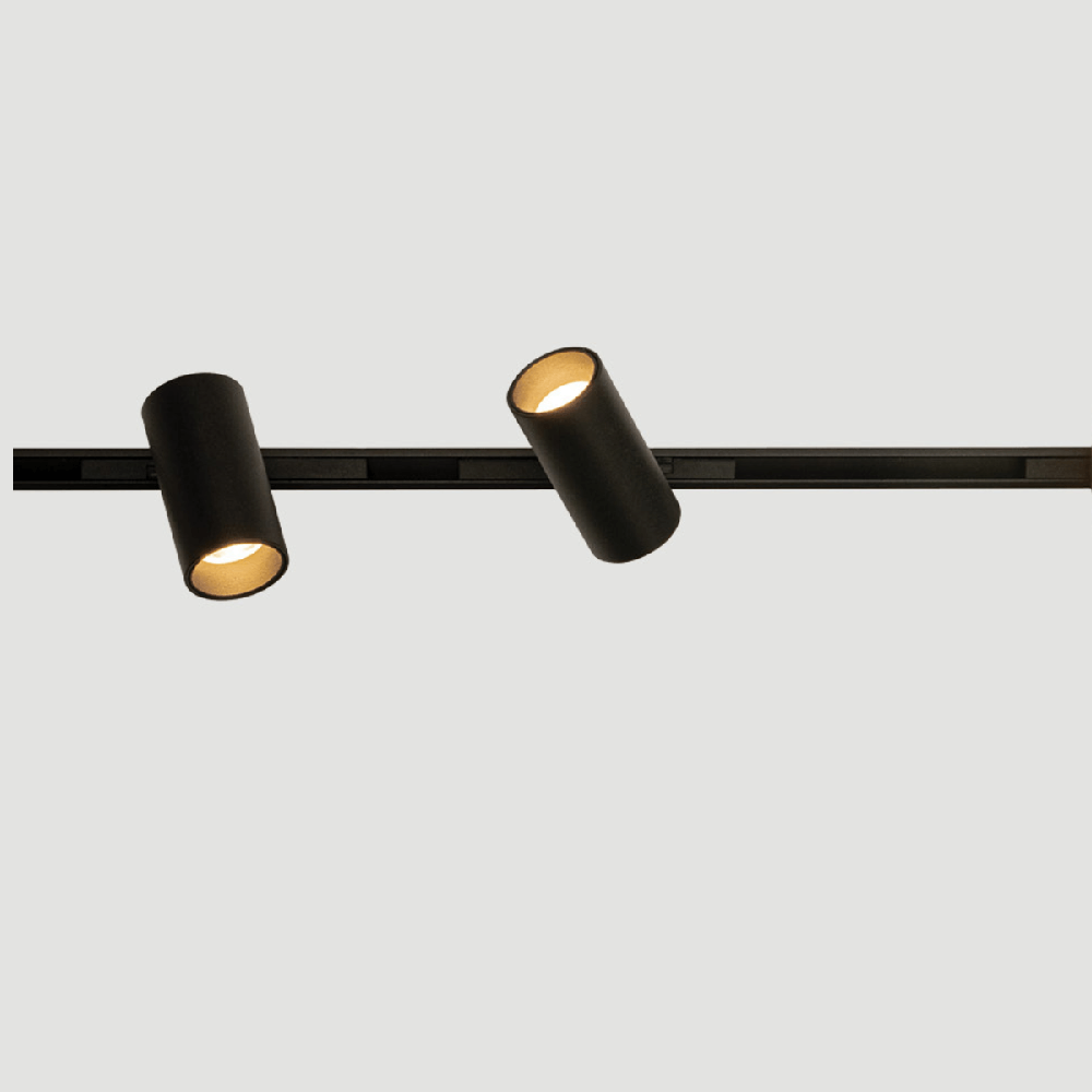 7W LED akcentinis šviestuvas į magnetinę sistemą ZAMBELIS MAGNETIC 6MM, juodas, 3000K, DALI, 25253