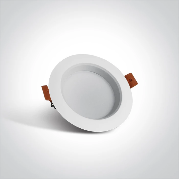 7W LED įleidžiamas šviestuvas, baltas, 3000/4000/5000K, 10107T/W/V