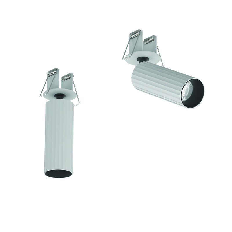 7W LED įleidžiamas šviestuvas, baltas, 3000K, S118