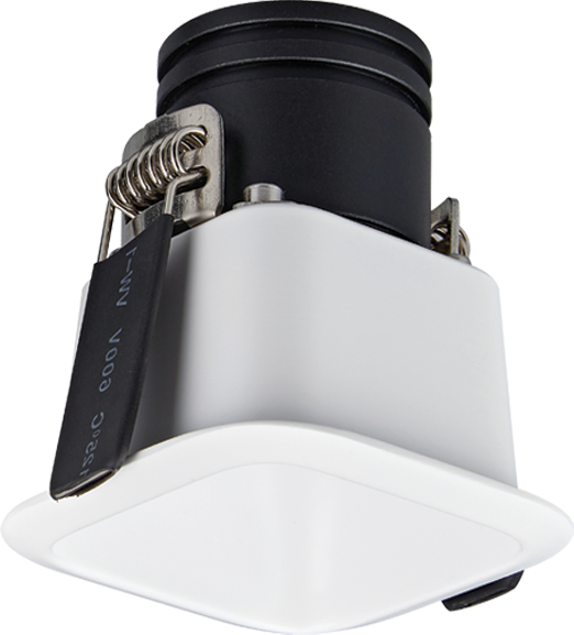 7W LED įleidžiamas šviestuvas, baltas, 3000K, IP54, S348