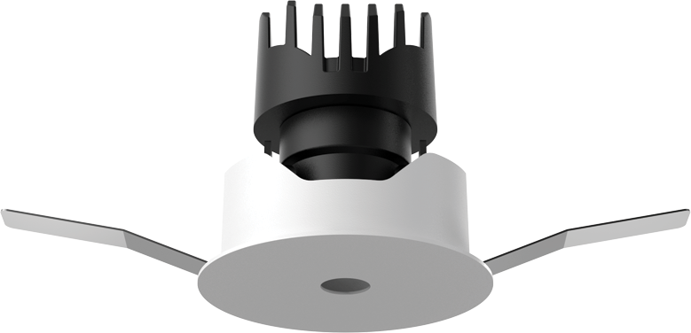 7W LED įleidžiamas šviestuvas, baltas, 3000K, S339