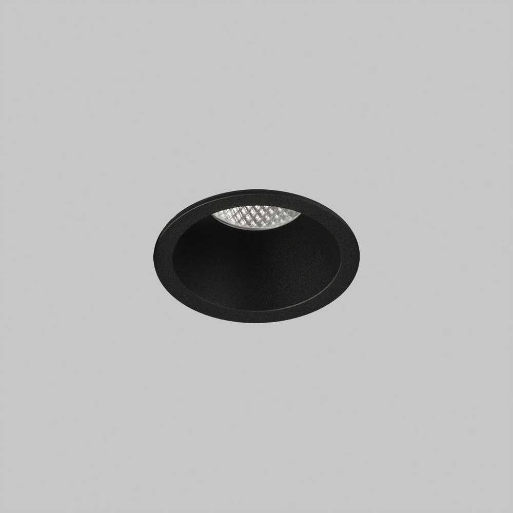 7W LED įleidžiamas šviestuvas KIDAL, juodas, 2700K, IP44, E3771092N