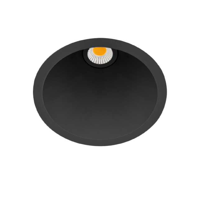 7W LED įleidžiamas šviestuvas SWAP M, juodas, 3000K