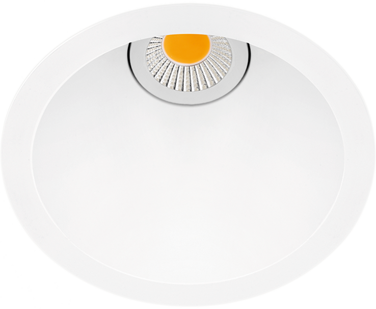 7W LED įleidžiamas šviestuvas SWAP S, matinės baltos sp., 2700K, 33°, dimeriuojamas