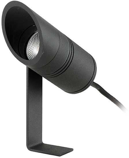 7W LED įsmeigiamas lauko šviestuvas, grafito sp., 3000K, E152