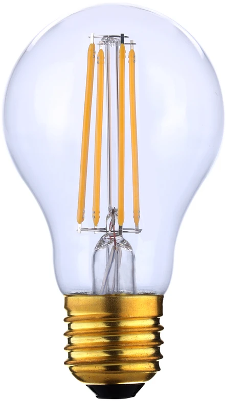 Pakabinamas šviestuvas 7W LED lemputė, A60, E27, skaidri, 4000K