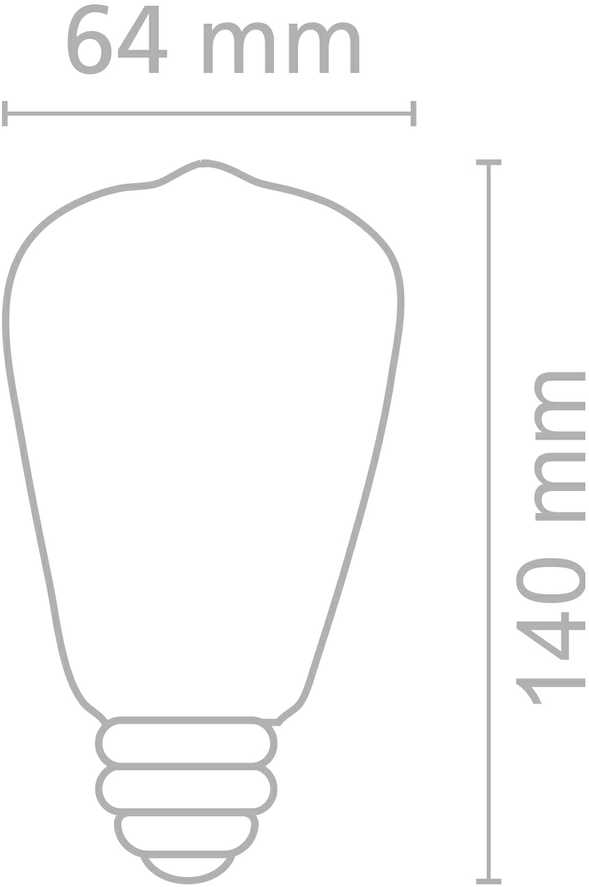 7W LED lemputė, E27, 2700K, ACB62157