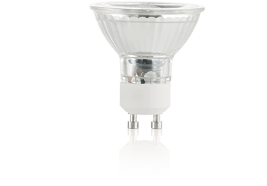 7W LED lemputė GU10, 3000K, skaidri, 123943