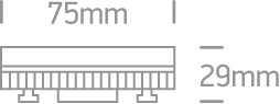 7W LED lemputė, GX53, matinė, 3000/4000/5000K, 9F07L/V