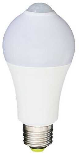 7W LED lemputė su judesio davikliu, A60, E27, 4500K