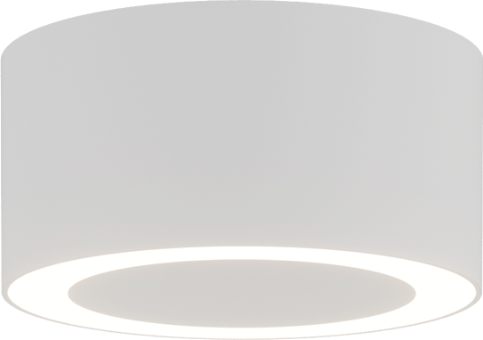 7W LED lubinis šviestuvas, baltas, 3000K, 25310