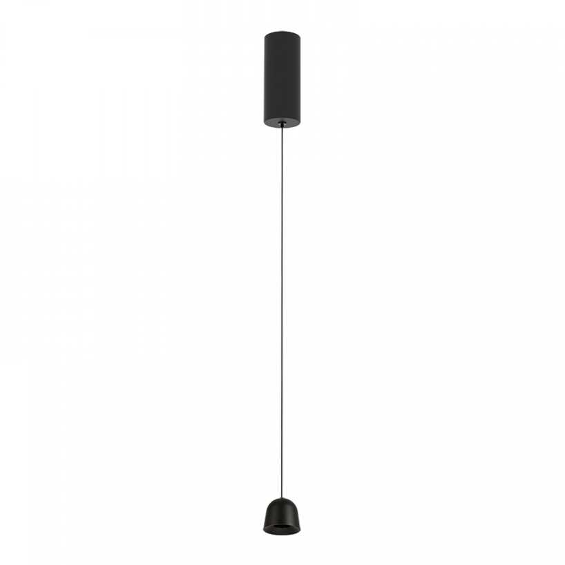 7W LED pakabinamas šviestuvas, juodas, 3000K, 24°, su filtru nuo akinimo, 25137