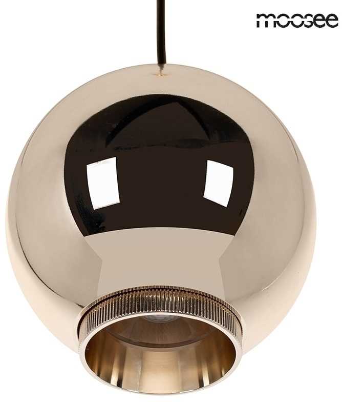 7W LED pakabinamas šviestuvas OJO, aukso sp., 3000K
