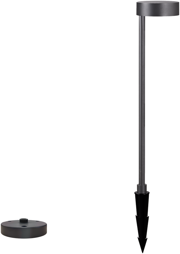 7W LED pastatomas/įsmeigiamas lauko šviestuvas SKAT, antracito sp., 3000K, IP65, H2075000GR