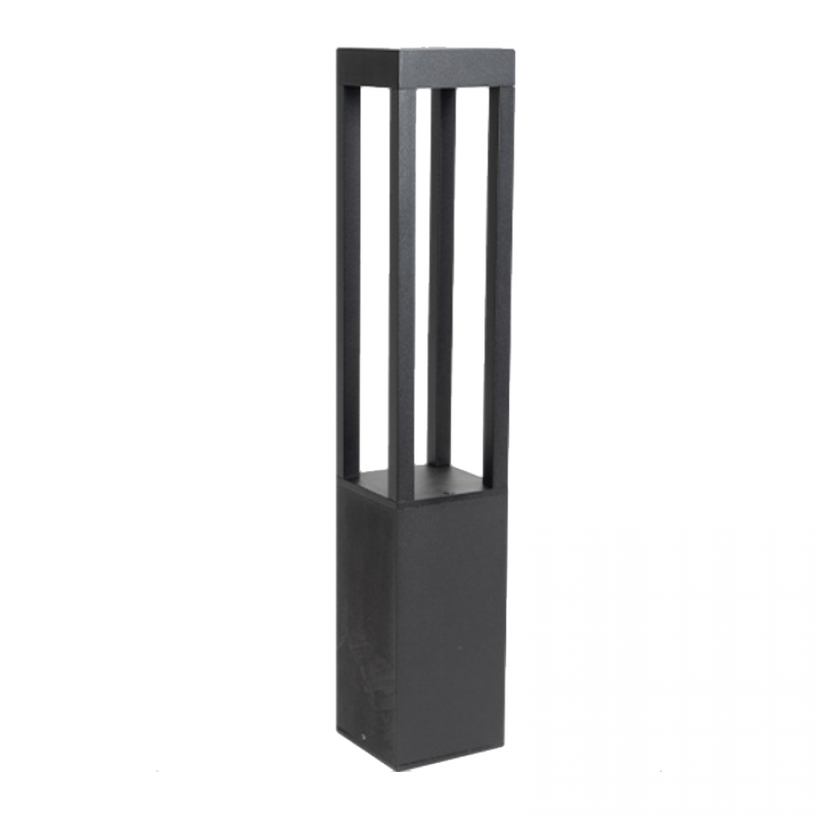 7W LED pastatomas lauko šviestuvas, grafito sp., 3000K, IP67, E367