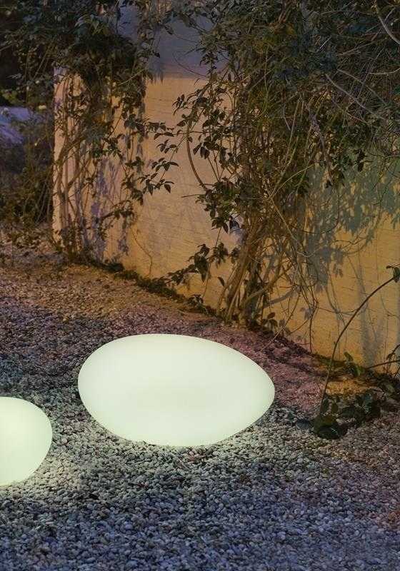 7W LED pastatomas lauko šviestuvas PETRA 60, E27, A60, baltas, 6000/6500K, IP65, parduodamas su lempute