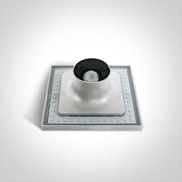 7W LED sieninis šviestuvas, baltas, 3000K, 67450A/W/W